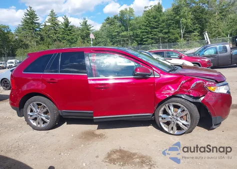 2013 Ford Edge Limited из США, поврежденный, VIN 2FMDK4KC4DBE35064